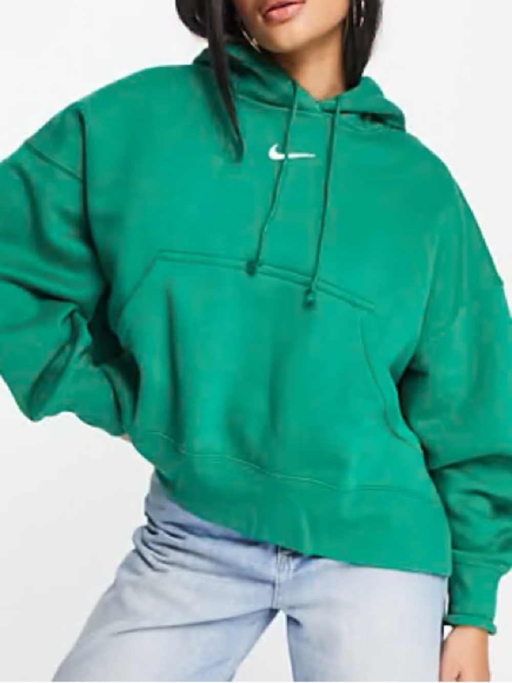 Nike Sportswear Phoenix Fleece Oversized Pullover Hoodie Size XXL Green